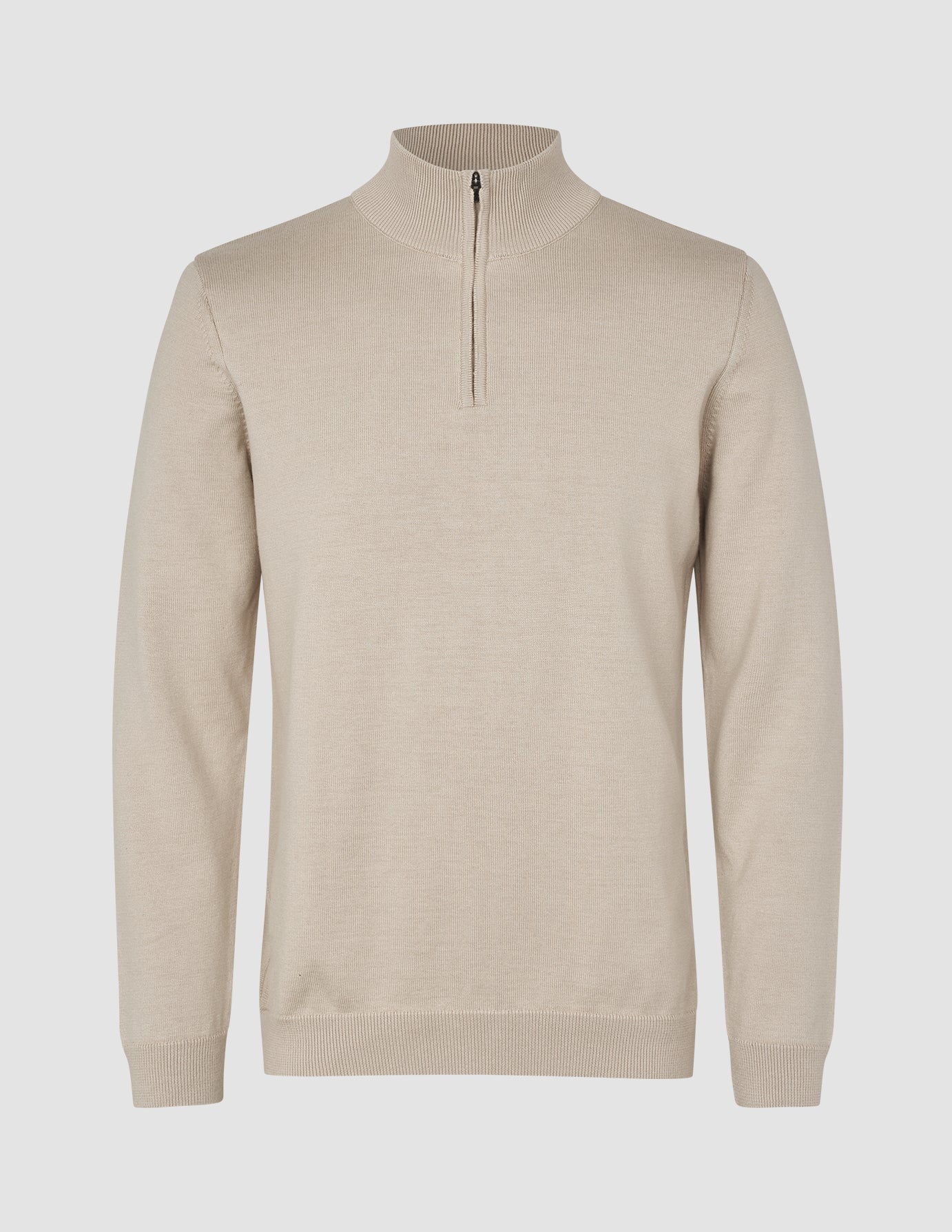 Everyday Knit Half Zip Birchwood